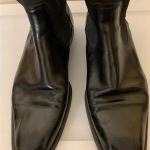 Massimo Emporio Men's sz 10.5 Black‎ Leather Boots